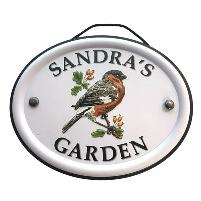 B&Q -  Decorative Bird Garden SignSandra's Garden
