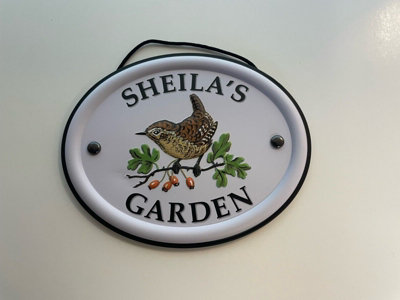B&Q -  Decorative Bird Garden SignSheila's Garden