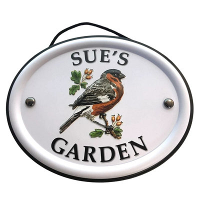 B&Q -  Decorative Bird Garden SignSue's Garden