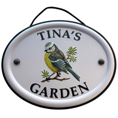 B&Q -  Decorative Bird Garden SignTina's Garden