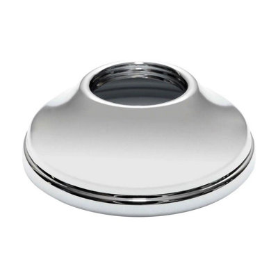 B&Q -  26mm (3/4") Retro Cone Shaped Collar Chrome Plated Steel Hole Cover Tap Rose
