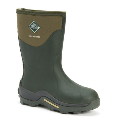 Muck Boots Muckmaster Mid Wellington Moss from B&Q