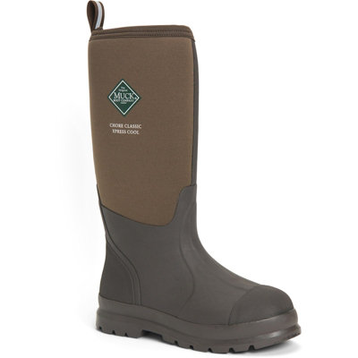 Muck Boots Chore Classic Tall Xpress Cool Wellingtons Bark from B&Q