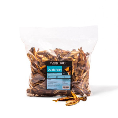 Pet Treats Wholesale Duck Feet (1Kg) 100% Natural Hypoallergenic Dog Chew Treats from B&Q