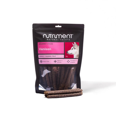 Pet Treats Wholesale Natural Gourmet Sticks Venison (3Kg) Healthy & Grain Free Dog's Treat from B&Q