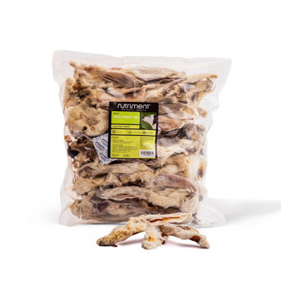 Pet Treats Wholesale Hairy Rabbit Ears (1Kg) Natural Long Lasting Dog Chew Treat from B&Q
