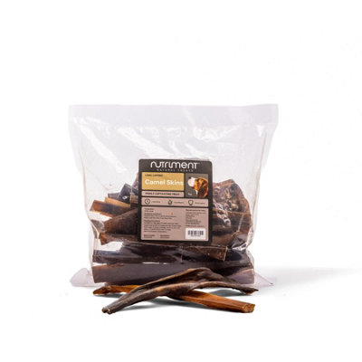 Pet Treats Wholesale 100% Camel Skins (1Kg) Long Lasting Dog's Chew Treat from B&Q