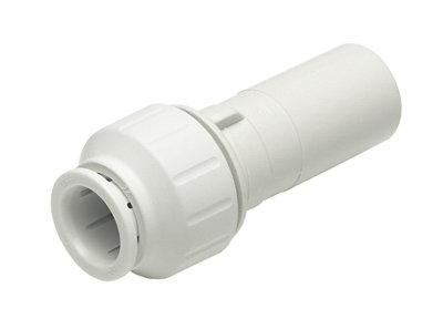 Jg Speedfit Pem062215Wp Push-Fit Straight Reducer (Dia)22mm X 15mm from B&Q