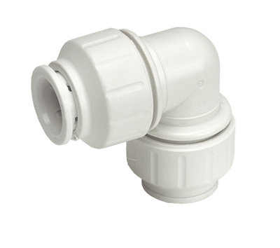 B&Q -  Push-Fit 90° Equal Pipe Elbow (Dia)15mm