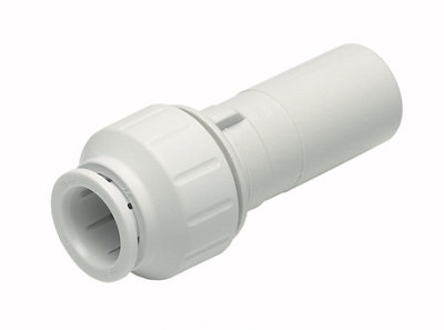 B&Q -  Pem061510Wp Push-Fit Straight Reducer (Dia)15mm X 10mm