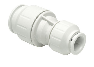 Jg Speedfit Straight Coupler White 22mm X from B&Q