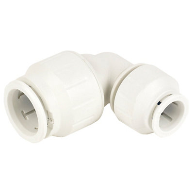 Jg Speedfit Push-Fit 90° Pipe Elbow (Dia)22mm from B&Q