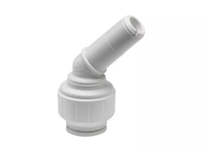 JG Speedfit John Guest Speedfit Stem Elbow 135 Degree 22mm (Pack Of 5) from B&Q