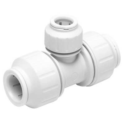 JG Speedfit John Guest Speedfit Reducing Tee 28 X 28 X 22mm (Pack Of 2) from B&Q