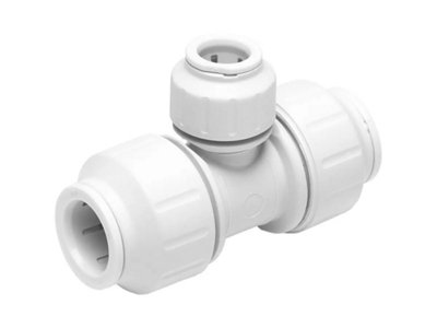 JG Speedfit John Guest Speedfit Reducing Tee 28 X 22 X 28mm (Pack Of 2) from B&Q