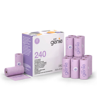 Pet Genie On The Go Poop Bags 240 Bags
