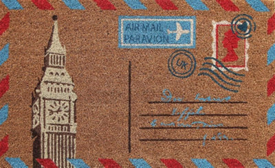  - Coco&coir Natural Coir Rubber Backed Eco-Friendly Indoor Outdoor Heavy Duty Entrance Door Mat 45 X 75 Cm The Mail