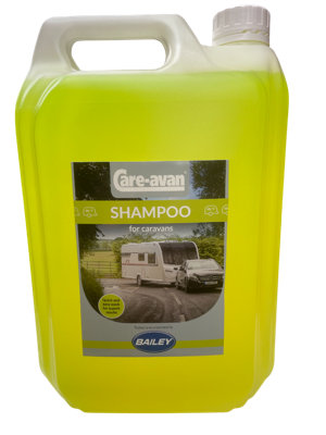 Caravan Shampoo 5 Ltr Removes AlgaeBlack Streaks Endorsed By Bailey Caravans from B&Q