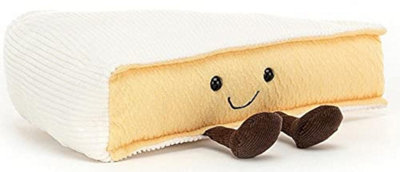 Jellycat Amuseable Brie Cheese Collectable Plush Decoration from B&Q