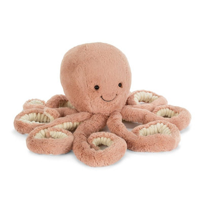 Jellycat Odell Octopus Stuffed AnimalLittle 10.5 InchesOcean And Sea Plush ToyClassic Childrens Gift from B&Q