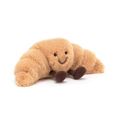 Jellycat Amuseables Croissant Stuffed ToySmall 8.5 InchesPastry PlushFun Gift Idea from B&Q