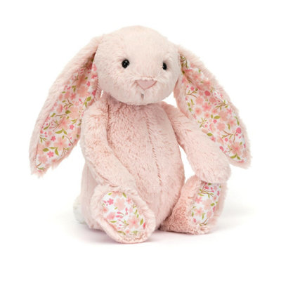 Jellycat Blossom Blush Cherry Bunny MediumL: 9 Cm X L: 12 Cm X H: 31 Cm from B&Q