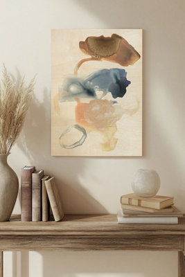B&Q -  Lunar Geology Ii Wood Art Print Plywood Wall Art