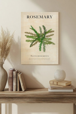 B&Q -  Rosemary Wood Art Print Plywood Wall Art