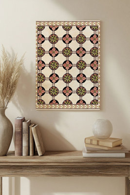 B&Q -  Cubicles Ii Wood Art Print Plywood Wall Art