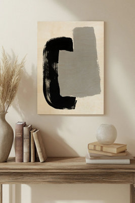 B&Q -  Abrazo V Wood Art Print Plywood Wall Art