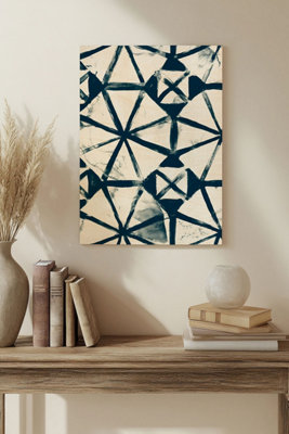 B&Q -  Monochrome Signals Viii Wood Art Print Plywood Wall Art