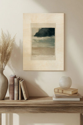 B&Q -  Storm Rolls In Ii Wood Art Print Plywood Wall Art