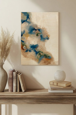 B&Q -  Onward Ii Wood Art Print Plywood Wall Art