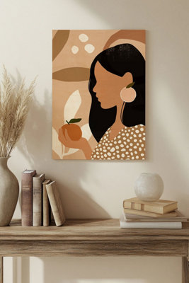 B&Q -  Fruit Earring Collection B Wood Art Print Plywood Wall Art