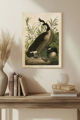 galleryply Pl 201 Canada Goose Wood Art Print Plywood Wall Art from B&Q
