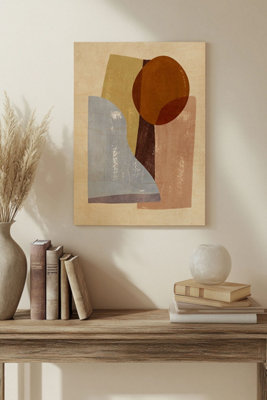 B&Q -  Sweet Sahara I Wood Art Print Plywood Wall Art