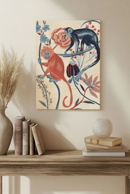 B&Q -  From The Jungle Iii Wood Art Print Plywood Wall Art