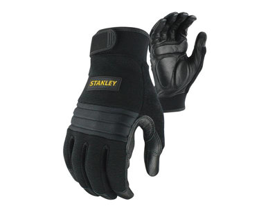 Stanley Sy800L Eu Sy800 Vibration Reducing Performance GlovesLarge Stasy800L from B&Q