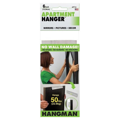 Hangman "no-Stud" Heavy Duty Picture Hanger 15Cm (6") Apt-6 from B&Q