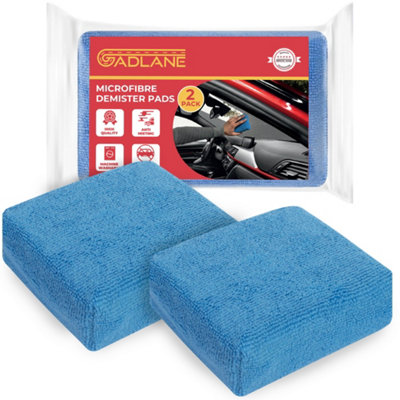 Gadlane Microfibre Demist Pad2 Pack from B&Q