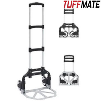 Tuff Mate Sack Truck Hand Cart Aluminium Telescopic Portable 85Kg Max Load from B&Q