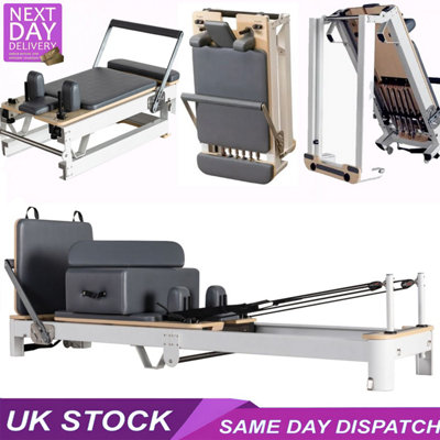 Pilates Reformer Aluminium Folding Suitable For Home Gym Or Professional Studio from B&Q