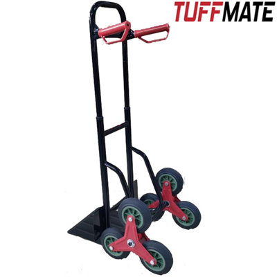 Tuff Mate Stair Climber Sack Truck Folding 150Kg Capacity Move Heavy Items Up Stairs from B&Q