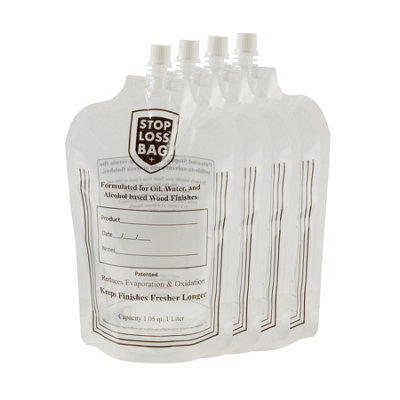 StopLossBags - 4 Pack Bags And Screw Tops