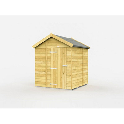 Diy Sheds 6X6 Apex Shed - Single Door Without Windows