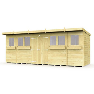 Diy Sheds 18X6 Pent Summer Shed