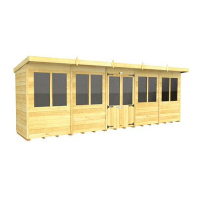 Diy Sheds 20X4 Pent Summer House