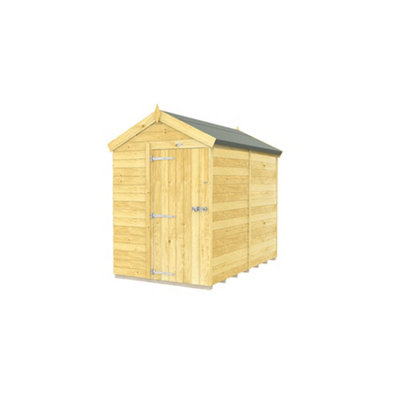 Diy Sheds 5X8 Apex Shed - Single Door Without Windows