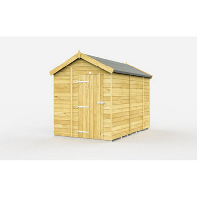 Diy Sheds 7X9 Apex Shed - Single Door Without Windows