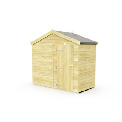 Diy Sheds 8X4 Apex Shed - Single Door Without Windows